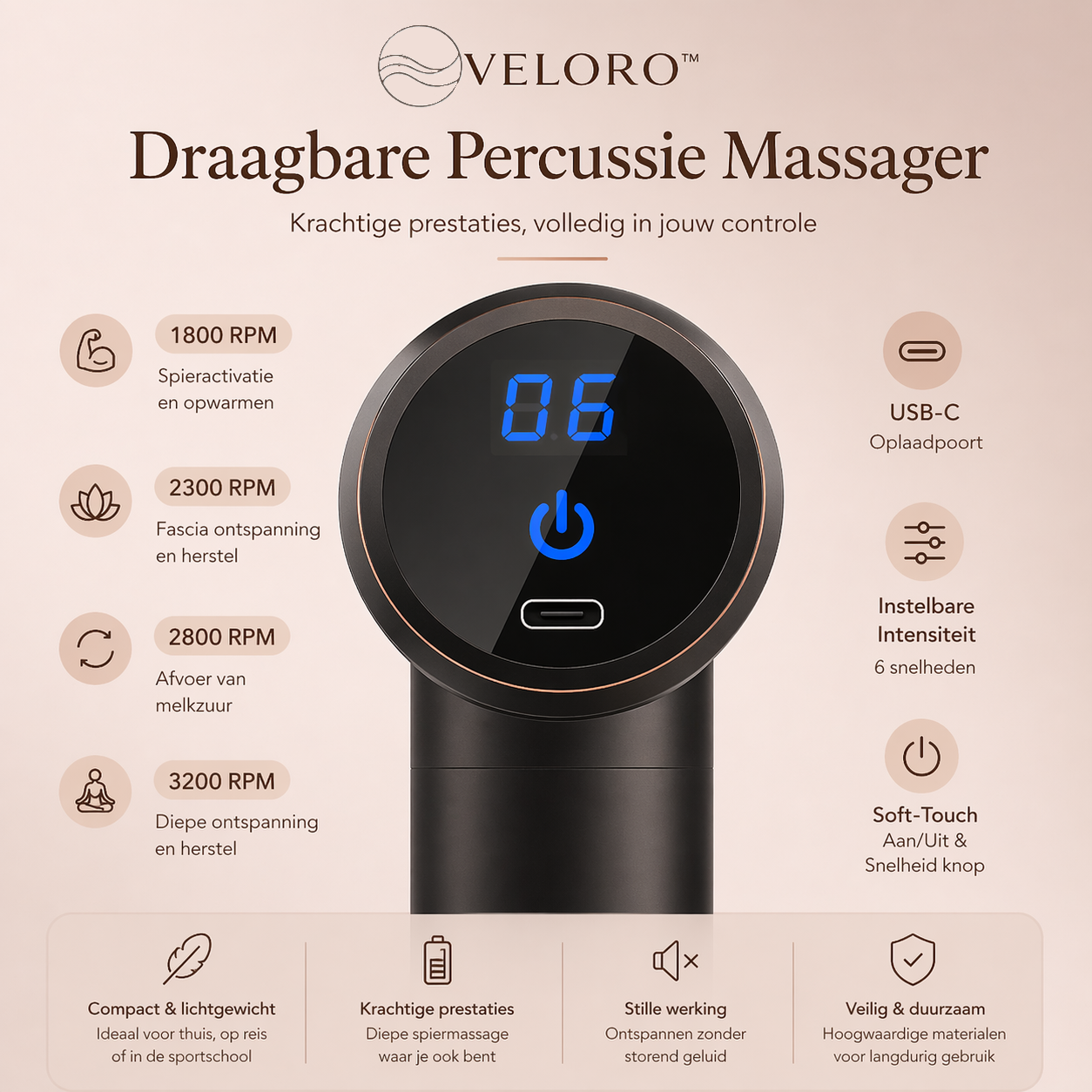 VELORO™ Massage Gun Pro