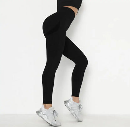 Veloro™ SculptFit Seamless Set – High Waist Push-Up Yoga & Fitness Broek voor Dames