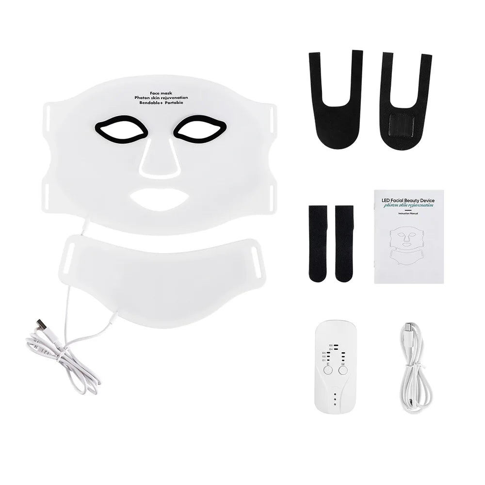 Veloro™ LED LumiMask    💎Verminder Rimpels, Acne & Huidproblemen met LED Lichttherapie 💎