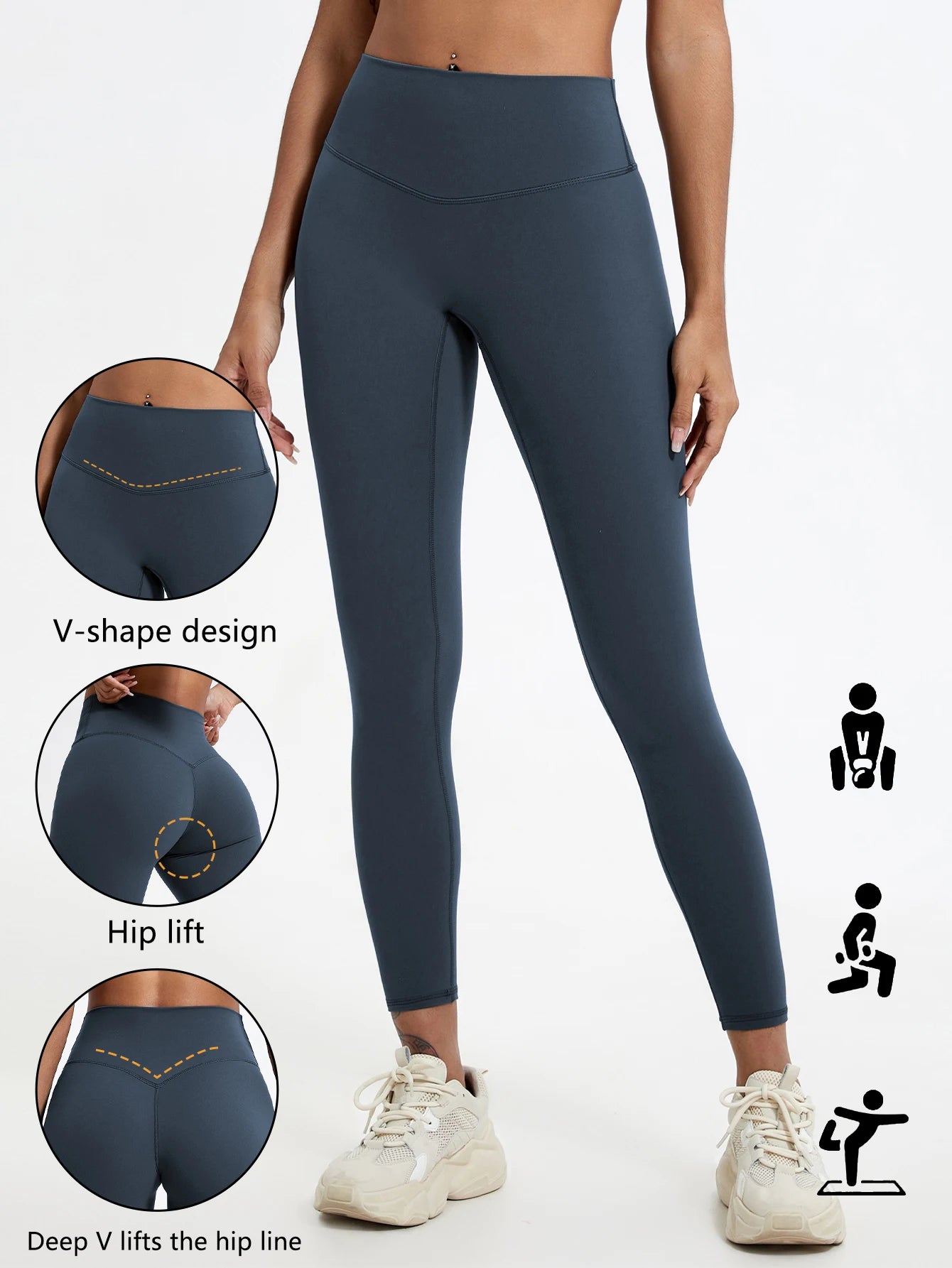 Veloro™ SculptFit Leggings – High Waist Push-Up Sport Legging