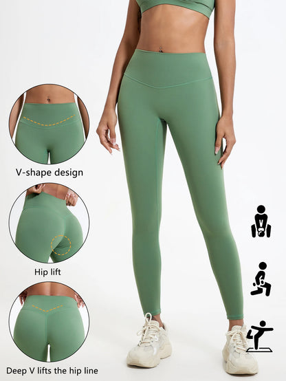 Veloro™ SculptFit Leggings – High Waist Push-Up Sport Legging
