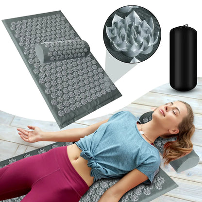 Veloro™ Acupressuur Mat & Kussen Set