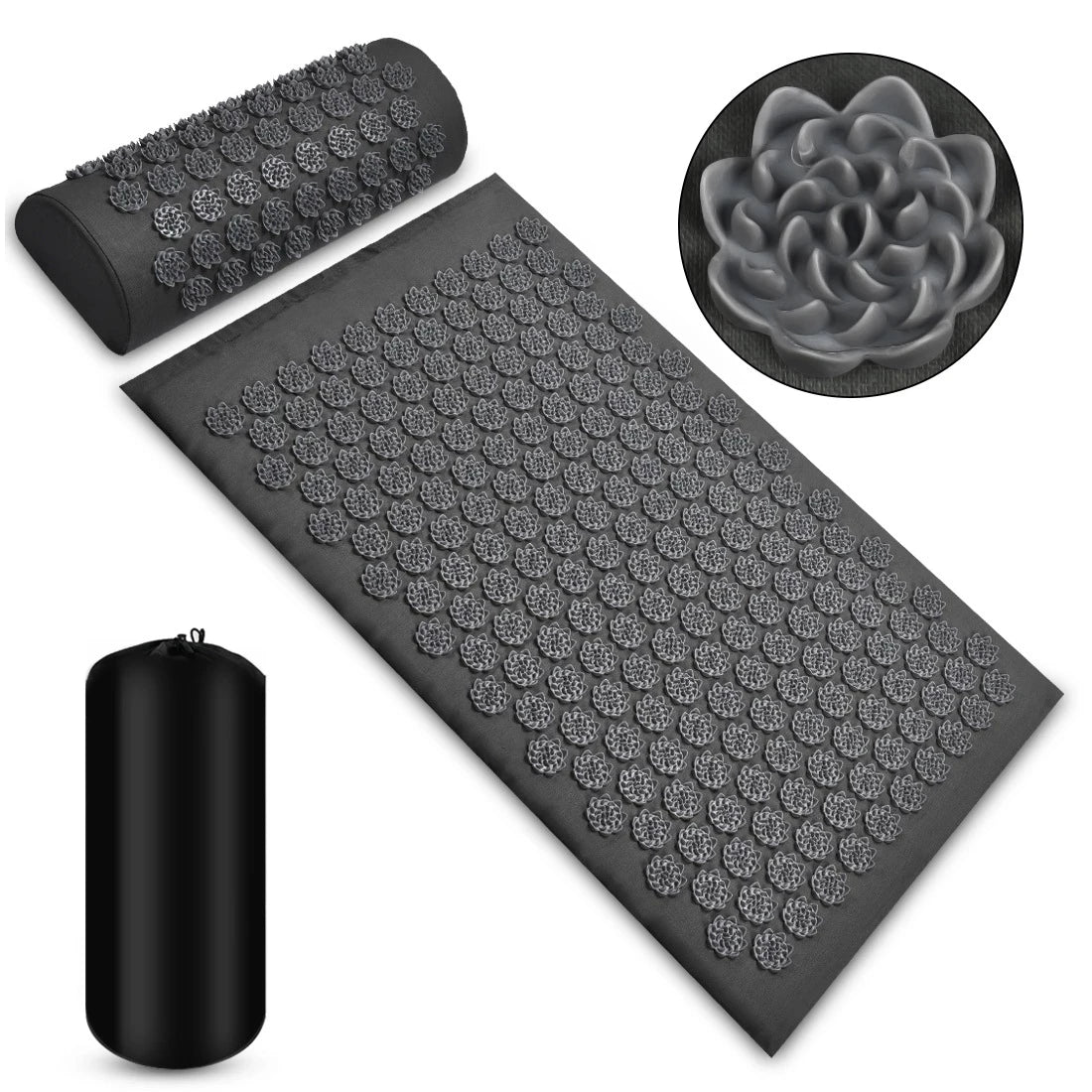 Veloro™ Acupressuur Mat & Kussen Set
