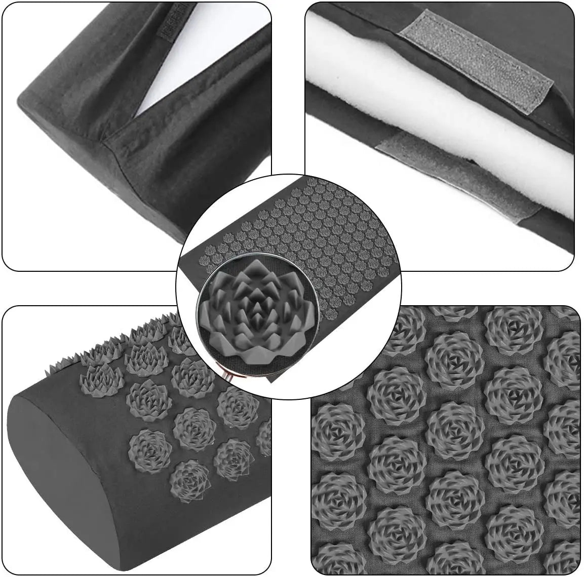 Veloro™ Acupressuur Mat & Kussen Set