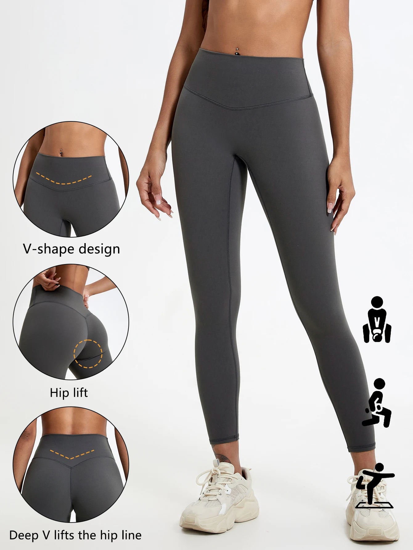 Veloro™ SculptFit Leggings – High Waist Push-Up Sport Legging