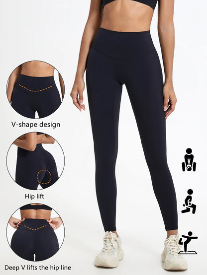 Veloro™ SculptFit Leggings – High Waist Push-Up Sport Legging