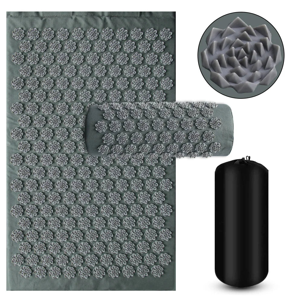 Veloro™ Acupressuur Mat & Kussen Set